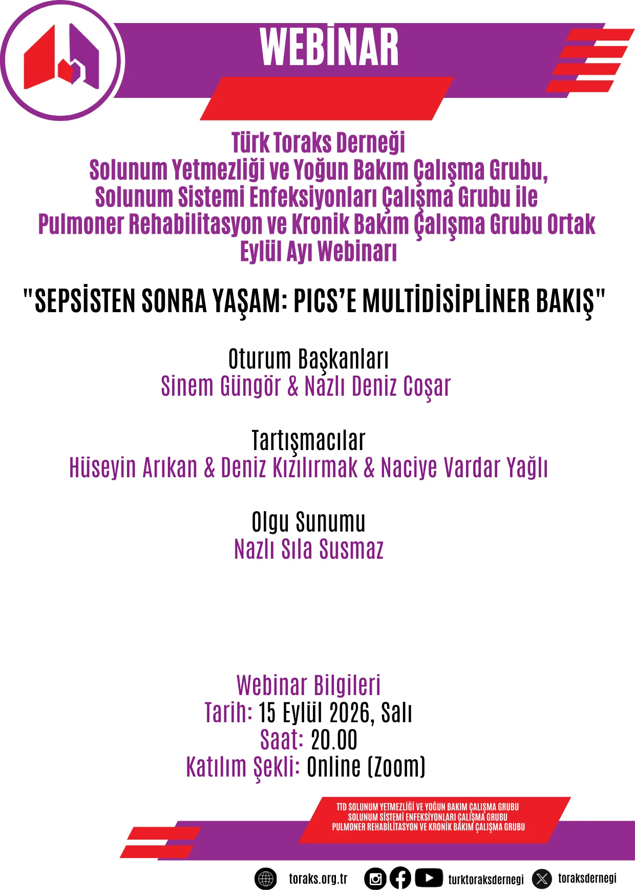Sepsisten Sonra Yaşam: PICS’e Multidisipliner Bakış