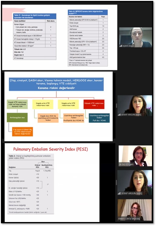 Türk Toraks Derneği Klinik Sorunlar Çalışma Grubu Eylül Ayı Webinarı “Özel Durumlarda Pulmoner Tromboemboli Tedavisi