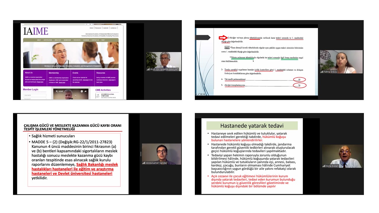 Türk Toraks Derneği İç Anadolu Şube ve Mesleksel Akciğer Hastalıkları Çalışma Grubu Ortak Eylül Ayı Webinarı 