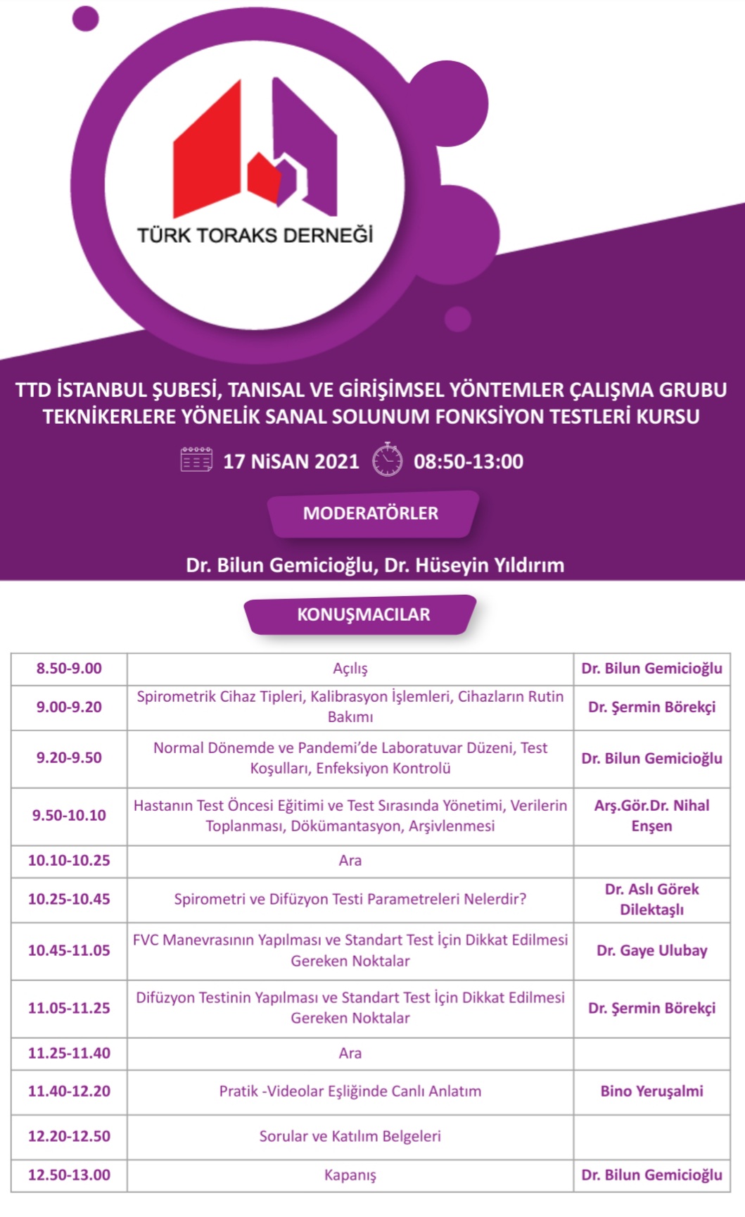 TTD İstanbul Şubesi ile Tanısal ve Girişimsel Yöntemler Çalışma Grubu Ortak 