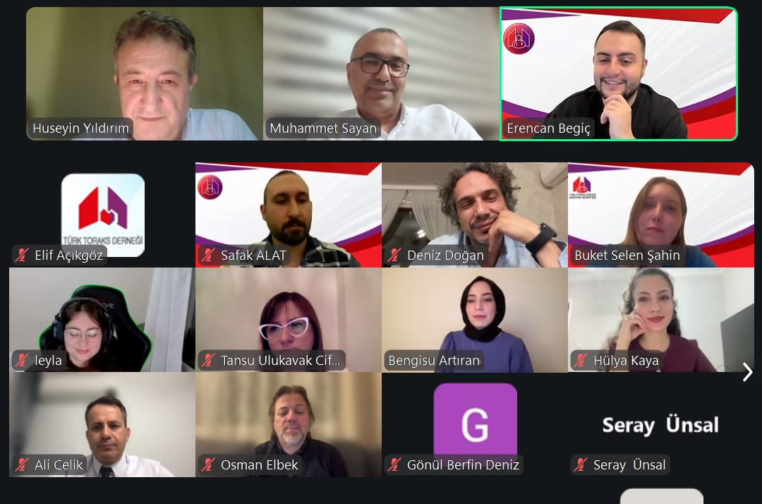 Türk Toraks Derneği Tanısal ve Girişimsel Yöntemler Çalışma Grubu, Cerrahi Çalışma Grubu ve Asistan Komitesi Ortak Kasım Ayı Webinarı 