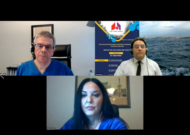 Türk Toraks Derneği Uykuda Solunum Bozuklukları Çalışma Grubu Mart Ayı Webinarı “Obstrüktif Uyku Apnesi ve COVID-19” Başlığı ile Gerçekleştirildi
