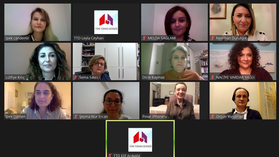 Türk Toraks Derneği Pulmoner Rehabilitasyon ve Kronik Bakım Çalışma Grubu Mart Ayı İkinci Webinarı 