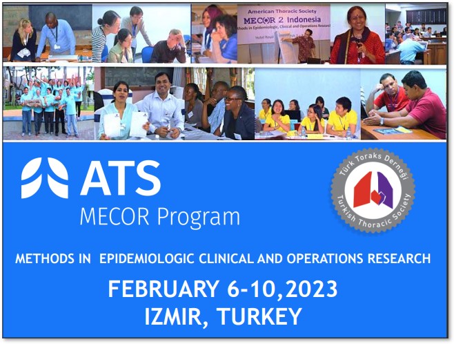 6-10 Şubat 2023 MECOR (Methods In Epidemiologic, Clinical And Operations Research) Level-1 ve Level-3 Programları Açıklandı
