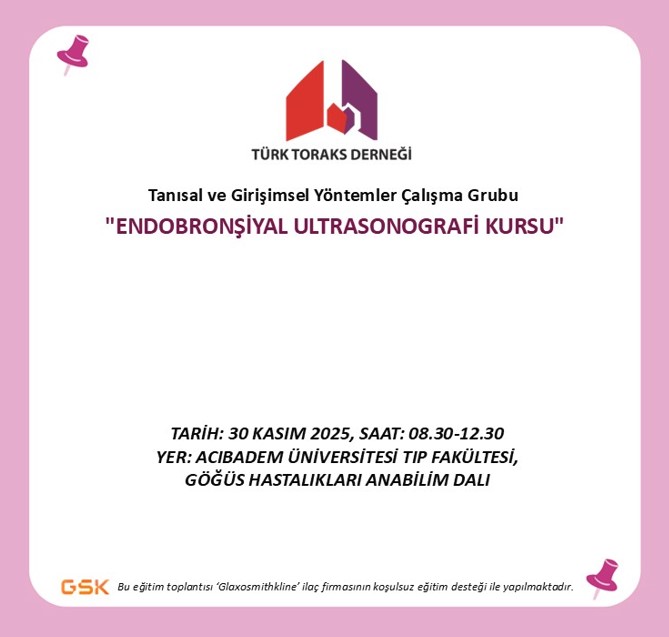 Türk Toraks Derneği Tanısal ve Girişimsel Yöntemler Çalışma Grubu 