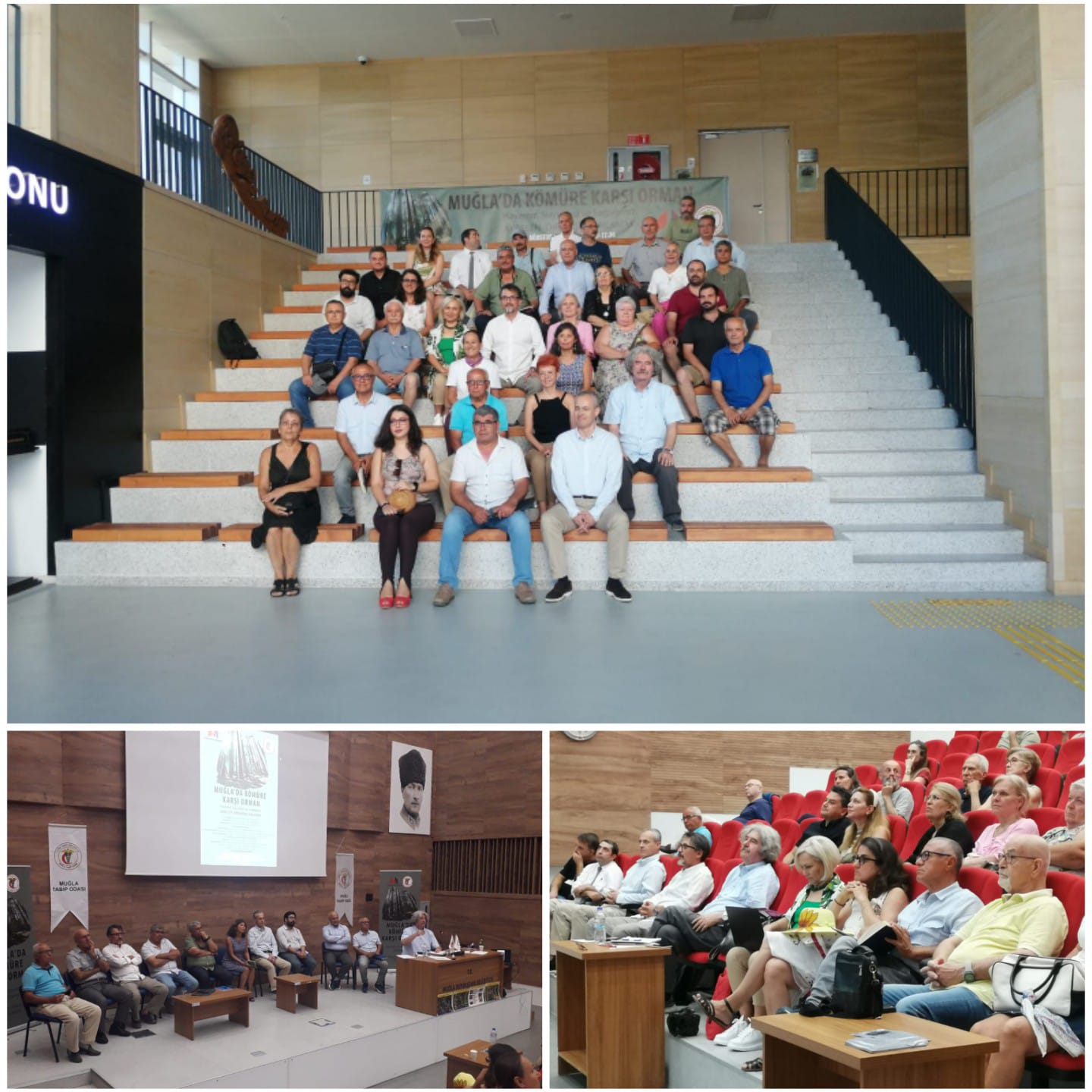 Türk Toraks Derneği Çevre Sorunları ve Akciğer Sağlığı Çalışma Grubu ve Muğla Tabip Odası Ortak Ağustos Ayı Bilimsel Toplantısı “Muğla’da Kömüre Karşı Orman; Havamız, Suyumuz ve Sağlığımız Akbelen Direnişini Anlamak” Başlığı ile Gerçekleştirildi