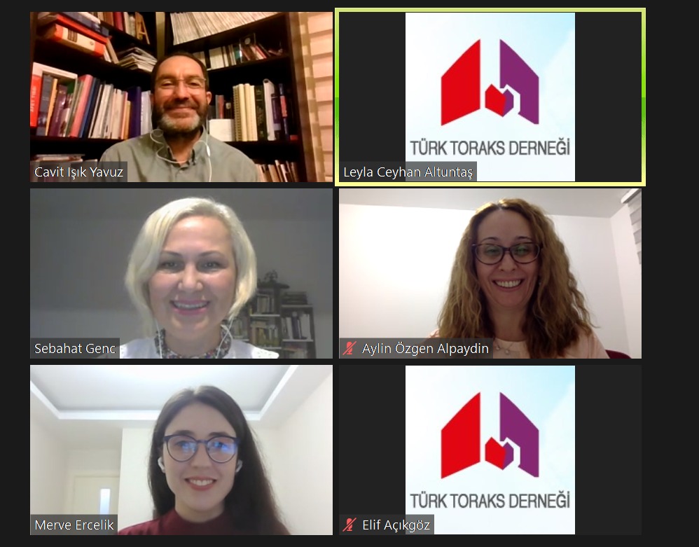 Türk Toraks Derneği İzmir Şubesi ile Çevre Sorunları ve Akciğer Sağlığı Çalışma Grubu Ortak Eylül Ayı Webinarı 