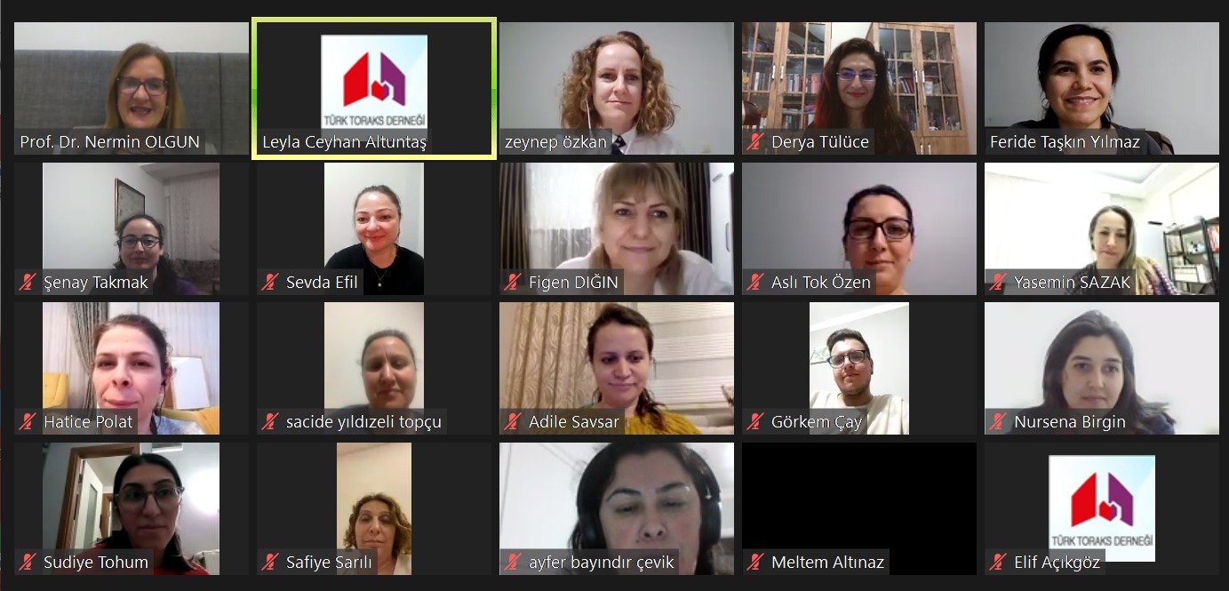 Türk Toraks Derneği Hemşirelik Özel Komitesi Aralık Ayı Webinarı 