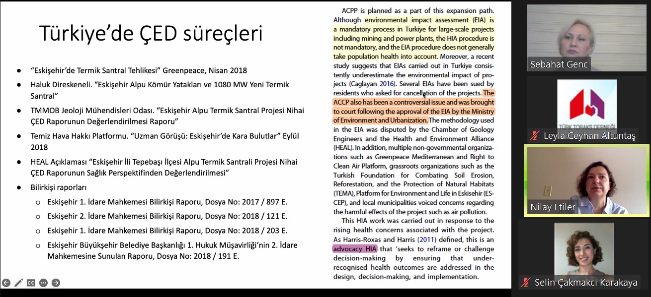 Türk Toraks Derneği Çevre Sorunları ve Akciğer Sağlığı Çalışma Grubu Ocak Ayı Makale Saati Gerçekleştirildi