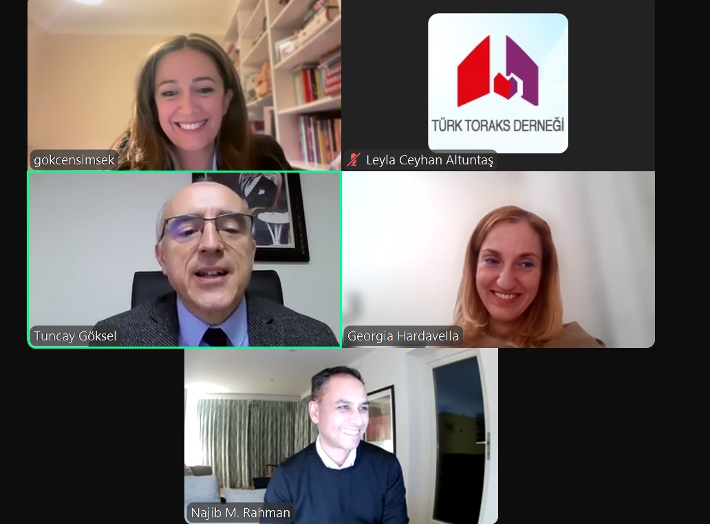 Türk Toraks Derneği Torasik Onkoloji Çalışma Grubu ve İzmir Şubesi Ortak Kasım Ayı Webinarı 