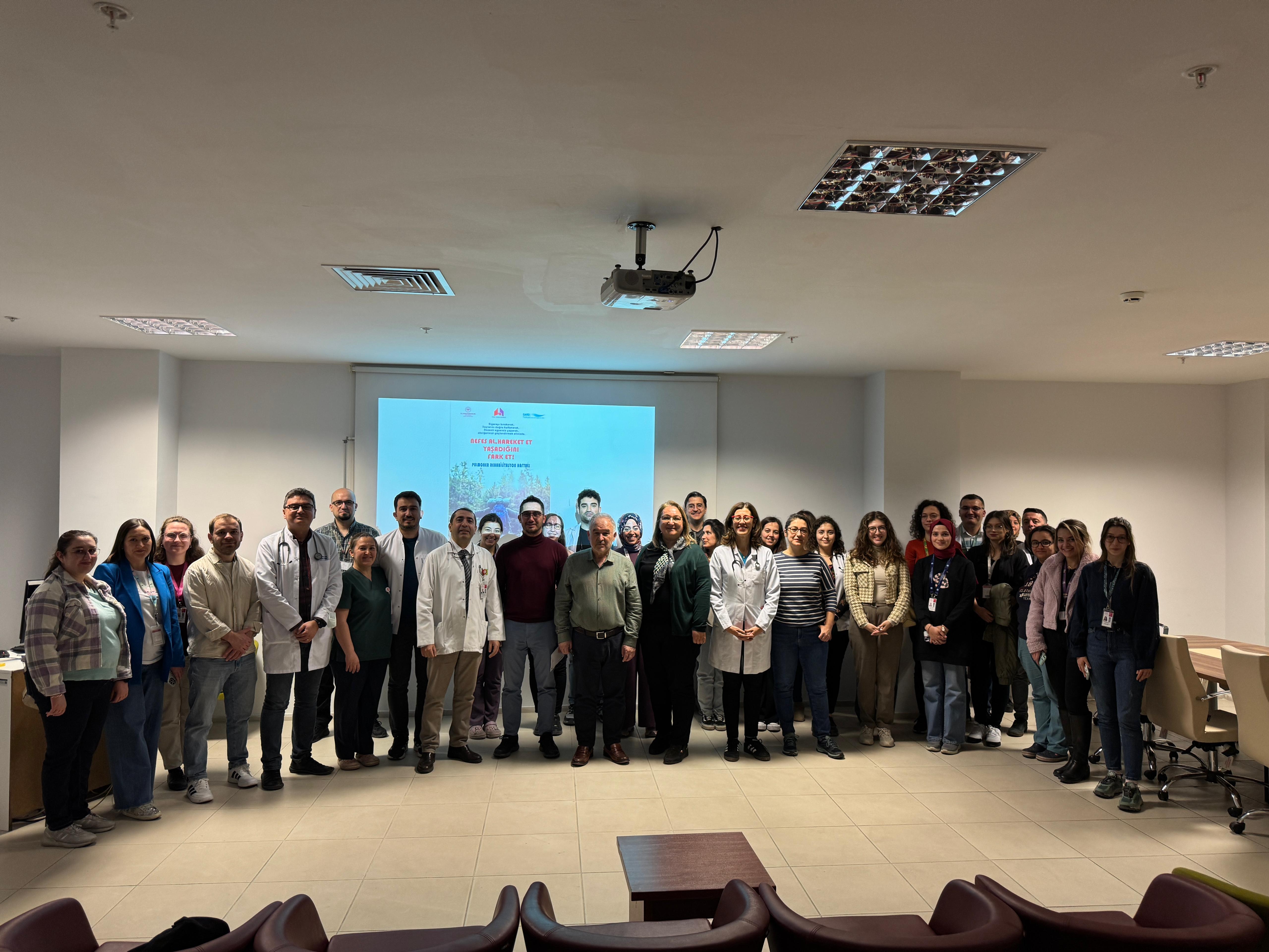 9-15 Mart 2025 Pulmoner Rehabilitasyon Haftası Etkinlikleri Gerçekleştirildi