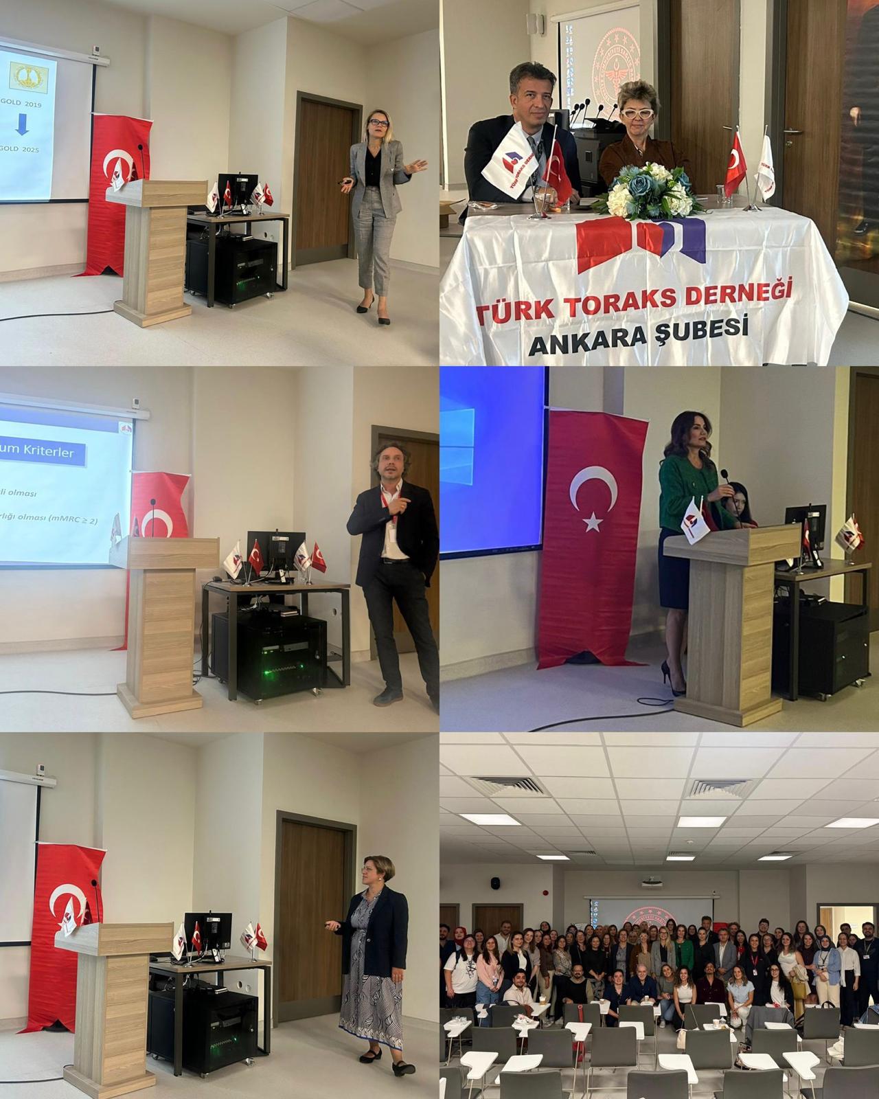 Türk Toraks Derneği Ankara Şube ile Tanısal ve Girişimsel Yöntemler Çalışma Grubu Ortak Eylül Ayı Bilimsel Toplantısı 