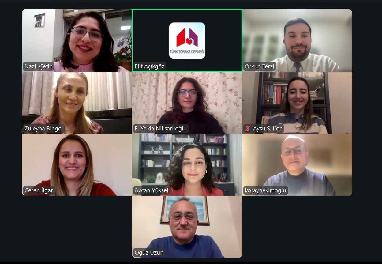 Türk Toraks Derneği Erken Kariyer Özel Komitesi, Okul Komitesi ve Klinik Sorunlar Çalışma Grubu Ortak Journal Club 